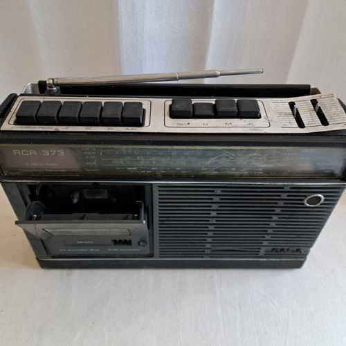 Saba RCR 373 radio cassette player used, for parts