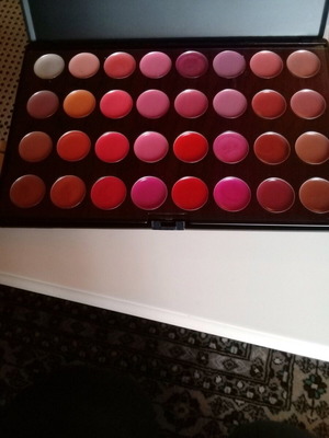 Palette with 32 lipsticks new