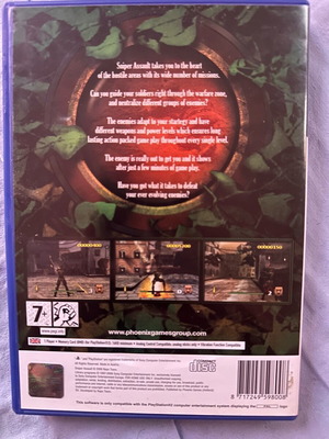 Sniper Assault PS2 unused