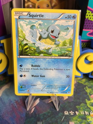 Squirtle Plasma Storm Pokemon card