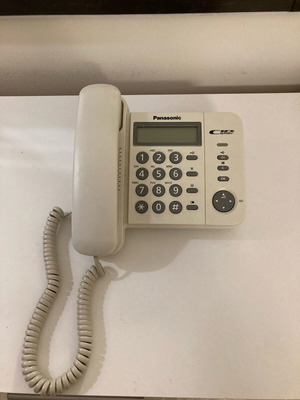 Panasonic KX-TS560EX μεταχειρισμένο ενσύρματο λευκό τηλέφωνο