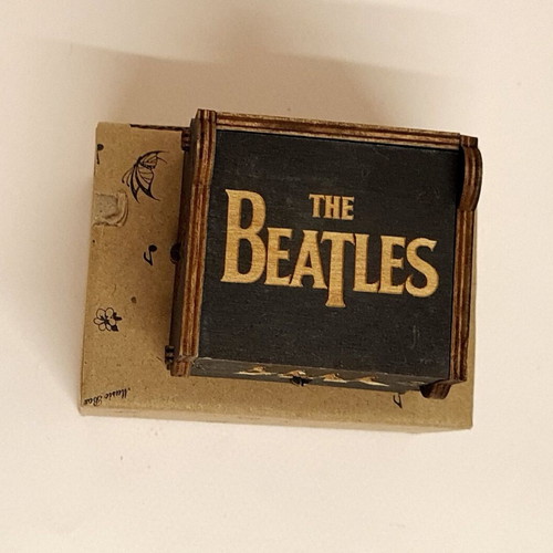 Let it be music box by The Beatles new, wooden