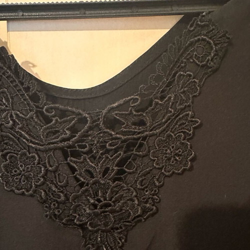 Vintage women's blouse black, like new, size L