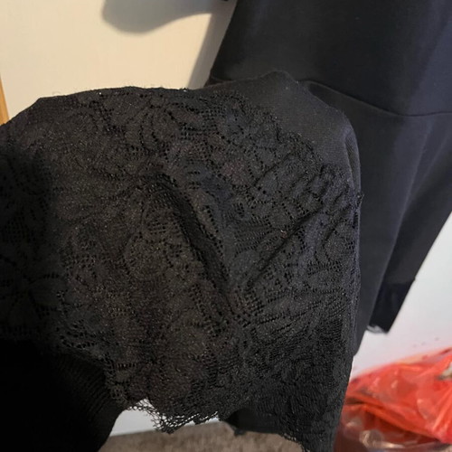 Innocent medium dress in like new condition with lace trim