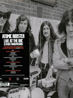 Atomic Rooster Live At The BBC 180g White Vinyl 2LP brand new