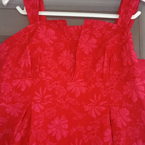 Formal dress like new, size XLarge, ankle length with back zipper