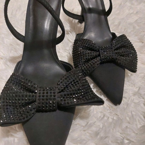 H&M mules shoes size 38 like new, black