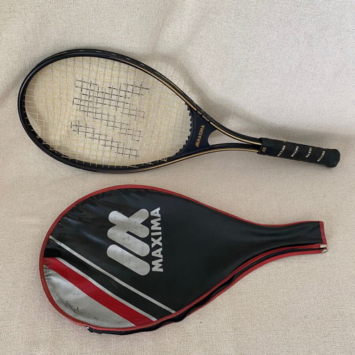 Maxima vintage tennis racket used, 1980s