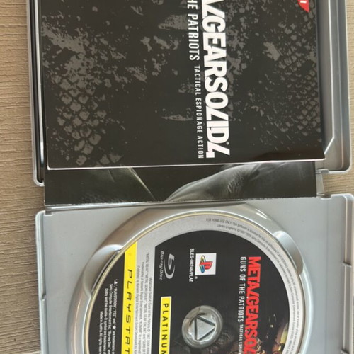 Metal Gear Solid 4 Guns of the Patriots PS3 game used