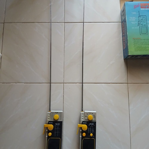 Super Power Walkie Talkies AL-602FM set like new with FM receiver