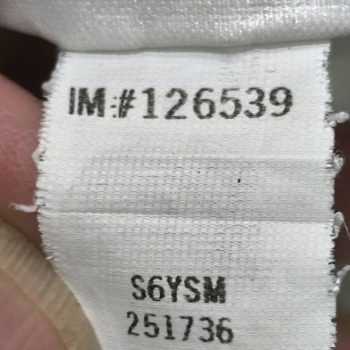 Nike Y2K t-shirt used, white, size M
