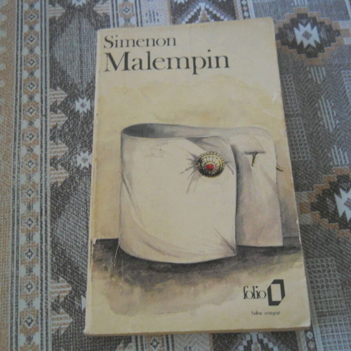 Malempin by Georges Simenon used French book