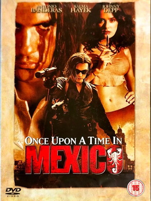 Once Upon a Time in Mexico DVD, action movie, English subtitles