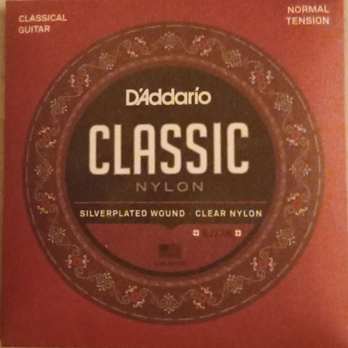 D'Addario classical guitar strings set of three new nylon G, B, E