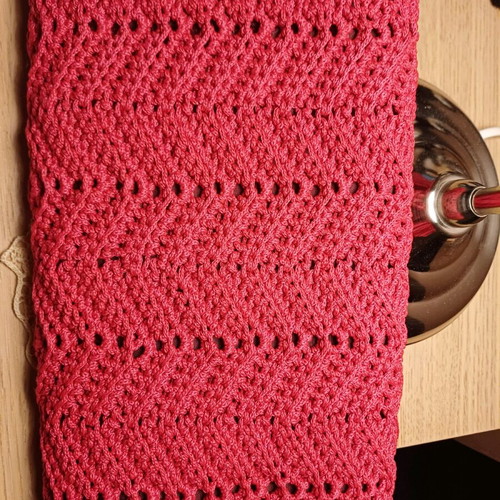 Handmade red envelope clutch bag like new