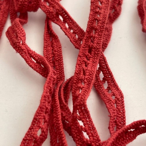 Cotton trim orange new, 8 meters