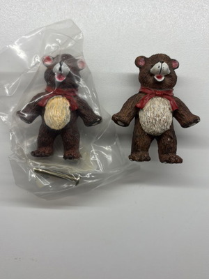 Bear knobs new, pack of 8, ideal for children's rooms, 6cm