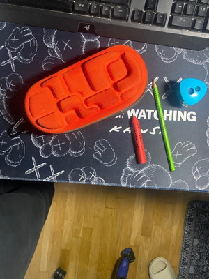 Mad Pax pencil case used with pencil, eraser and sharpener Faber Castel