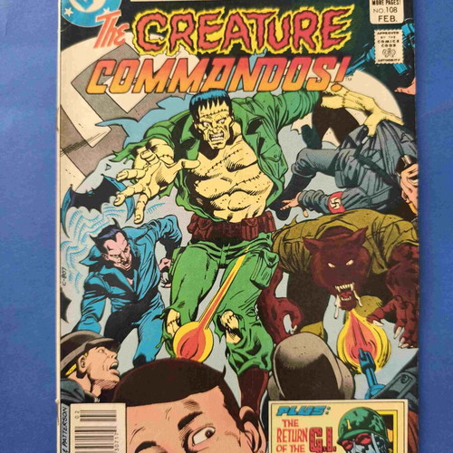 Weird War Tales 108 comic book used, English