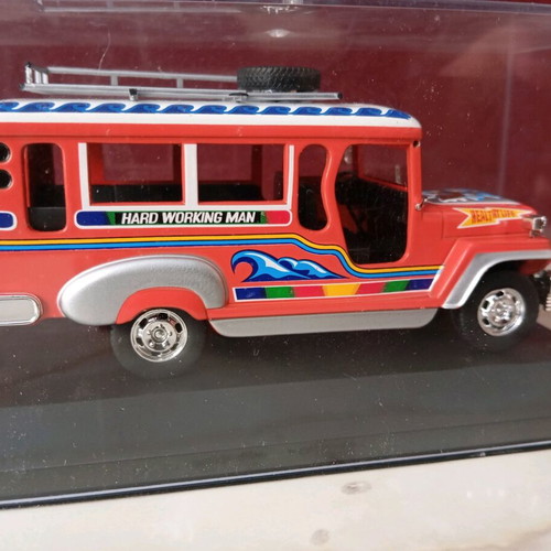 Manila Bus used, collectible Jeepney miniature 1980 model