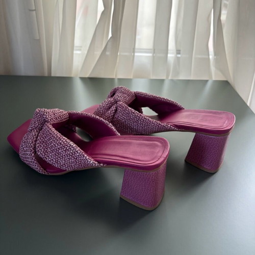 Hispanitas mules size 38 new, pink and purple