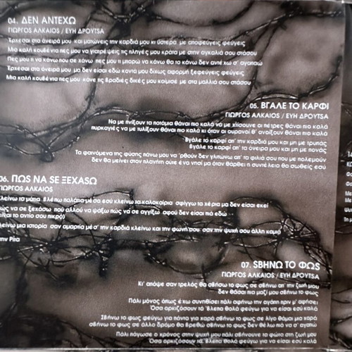 Giorgos Alkaios Syrmatoplegma CD like new