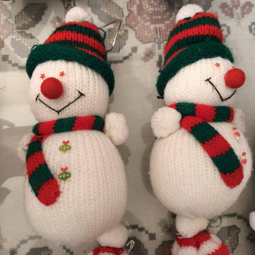 Set of plush Christmas bears like new, 20 pieces