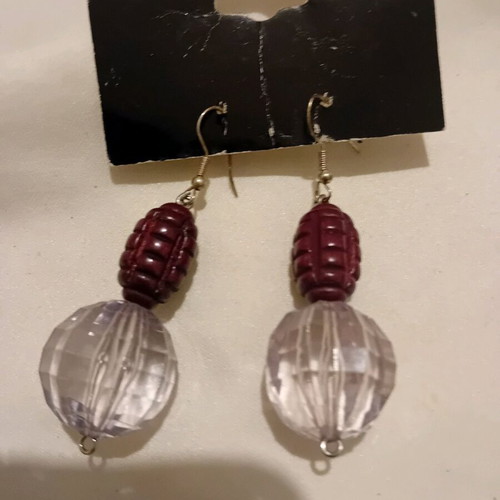 Earrings used, pack of 5 pairs