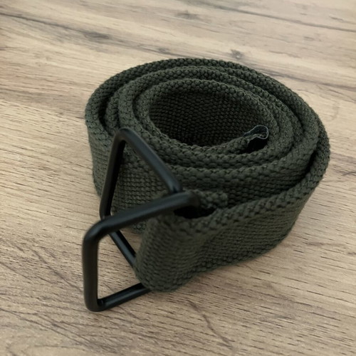 Military Style Belt khaki, like new, 125 cm