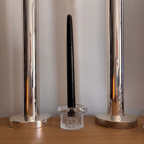 Kosta Boda Daisy candlestick 1970 like new