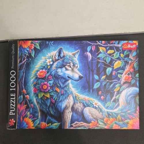 Trefl Puzzle 1000 pieces Magic Wolf Nature