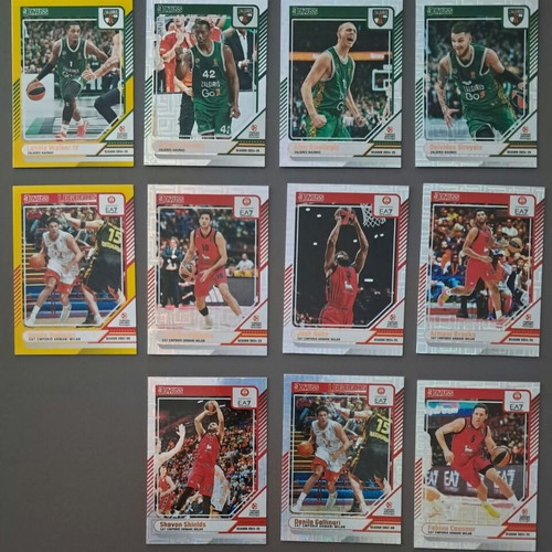 Panini Euroleague Donruss 2024-25 card set of 127, like new