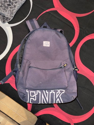 Funky Buddha Blue Backpack Used