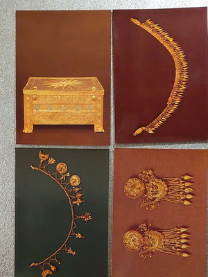 Postcards like new, pack of 13, 1980s