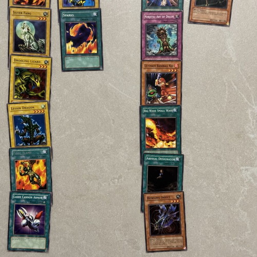 Yu-Gi-Oh! vintage cards used lot 130+ from 2002-2004