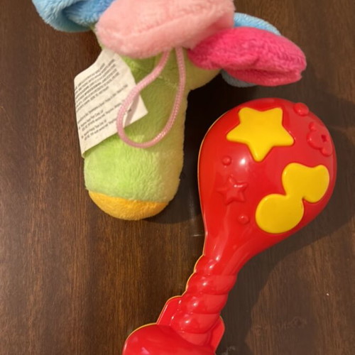 Rattles like new, sold together