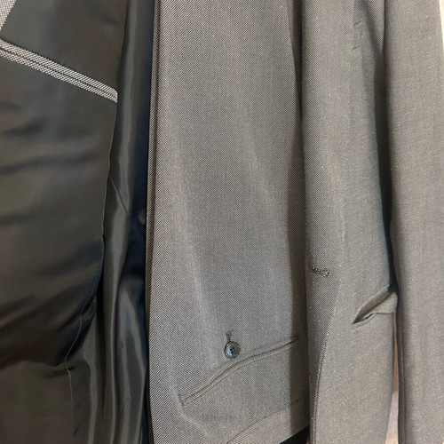 Zara men's grey suit like new, size EUR 46