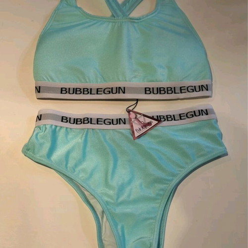 Bubblegun swimsuit L (M-L) new, turquoise