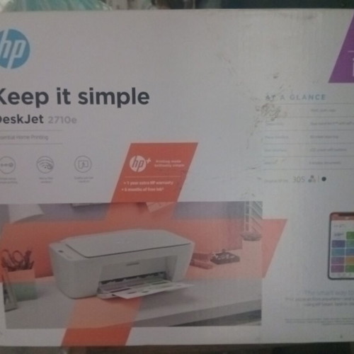 HP DeskJet 2710e color printer