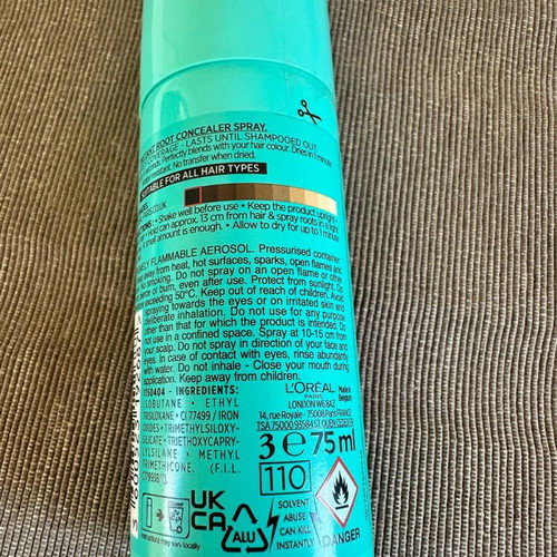 L’Oréal Magic Retouch Black sealed 75ml root cover