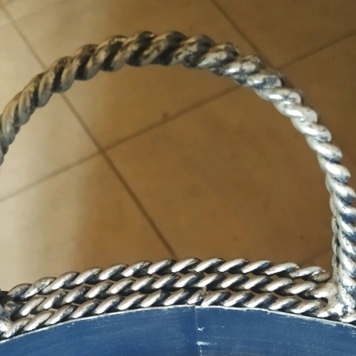 Large metal basket new