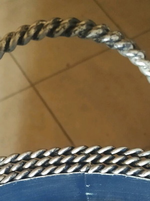 Large metal basket new