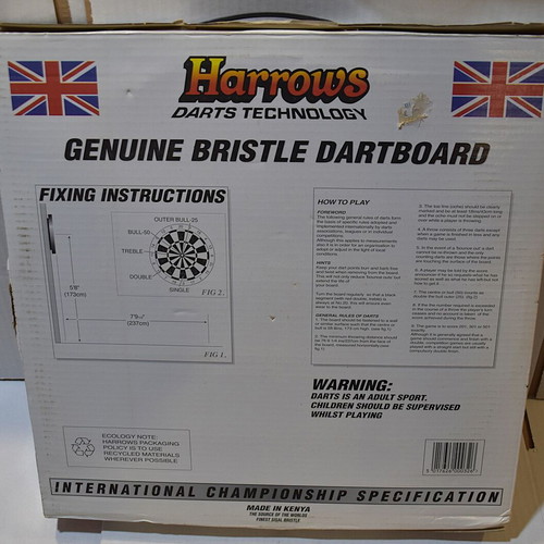 Harrows Official Competition Dartboard new, professional quality