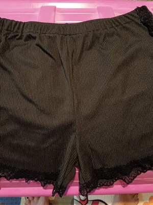 Shein Black Ribbed Shorts like new, size S