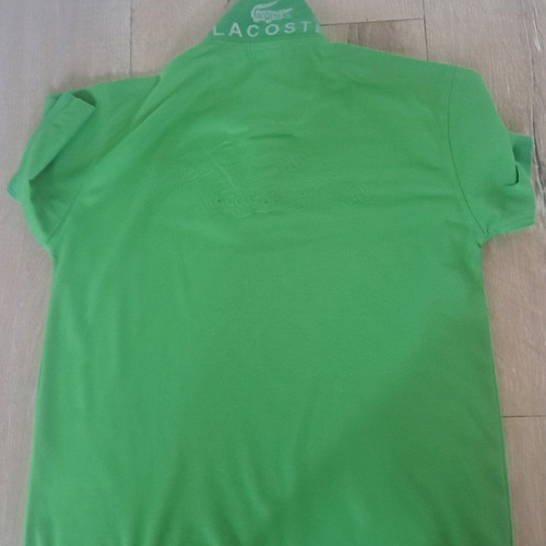 Lacoste polo men's shirt like new, size M, green