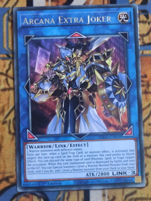 Arcana Extra Joker κάρτα Yu-Gi-Oh! σαν καινούργιο