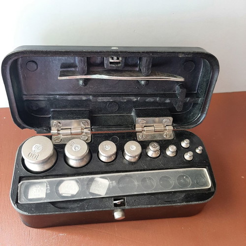 Vintage Bakelite Weight Set Soviet Union 1960s like new