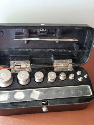 Vintage Bakelite Weight Set Soviet Union 1960s like new