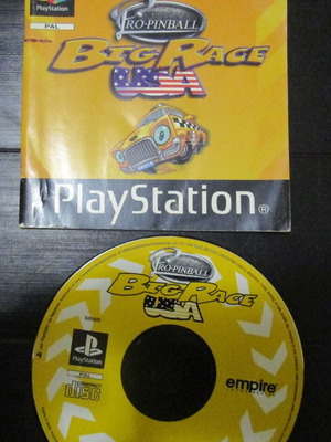 Pro Pinball Big Race USA PlayStation (PS1) употребяван