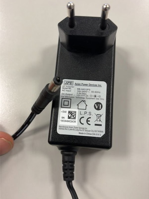 12V 2A power supply adapter for cameras, DVR, router, LED strips
